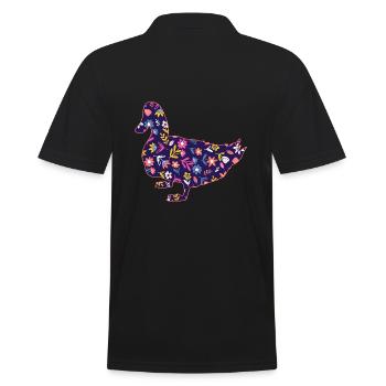 Canards - Polo Homme - noir - Dos - Kai (181cm)