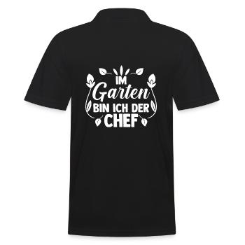 Jardinier Hobby Jardinier Jardin - Polo Homme - noir - Dos - Kai (181cm)