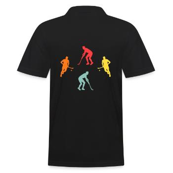 Joueurs de hockey sur gazon Evolution Hockey sur gazon - Polo Homme - noir - Dos - Kai (181cm)