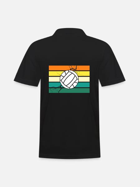 Handball players Handball - Men's Polo Shirt - black