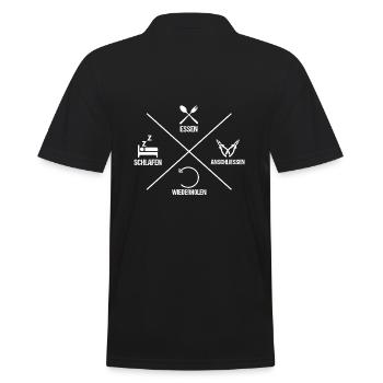 Maître électricien Ingénieur électricien Électricien - Polo Homme - noir - Dos - Kai (181cm)