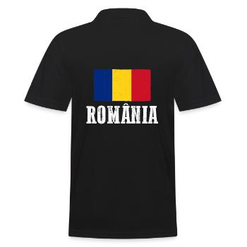 Roumains Roumanie - Polo Homme - noir - Dos - Kai (181cm)