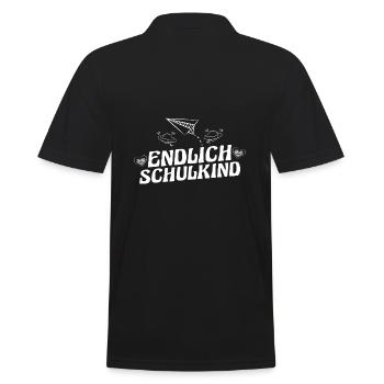 Jeunes quittant les garderies pour la rentrée scolaire Inscription des enfants à l’école - Polo Homme - noir - Dos - Kai (181cm)
