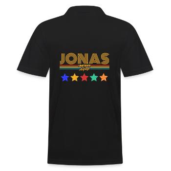 Jonas - Polo Homme - noir - Dos - Kai (181cm)