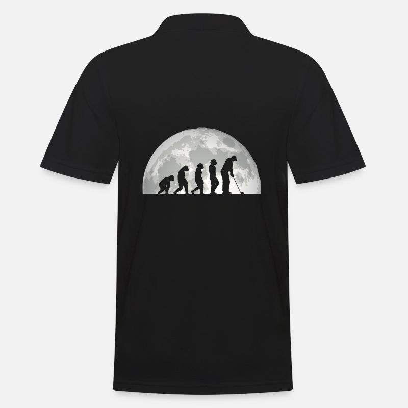 Golfer Evolution Golf - Men's Polo Shirt - black