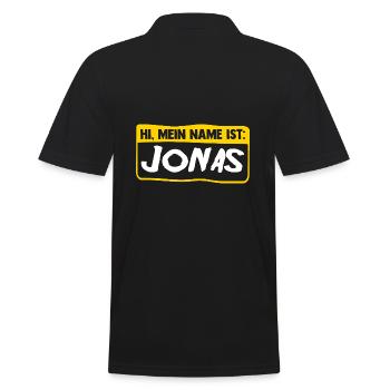 Jonas - Polo Homme - noir - Dos - Kai (181cm)