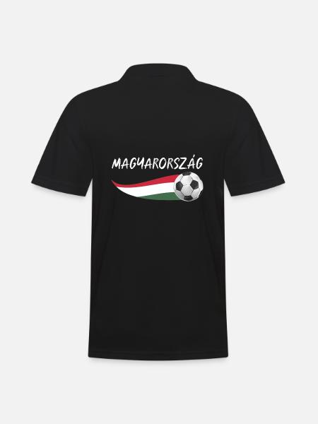 Magyars Hungary - Men's Polo Shirt - black
