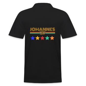 Johannes - Polo Homme - noir - Dos - Kai (181cm)
