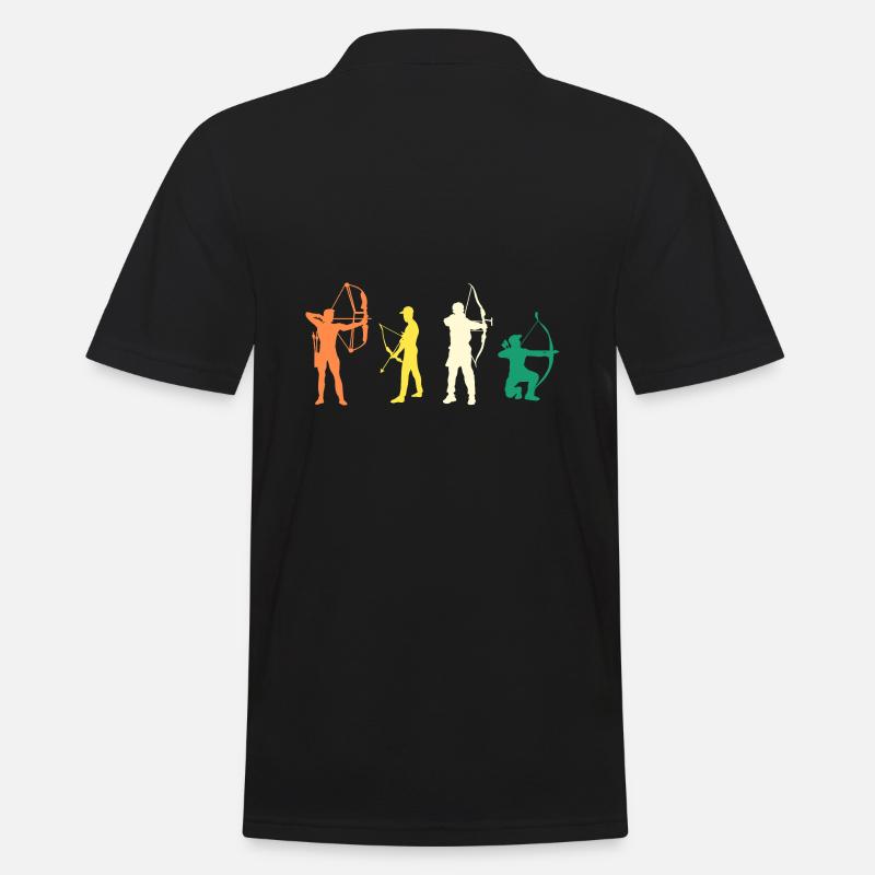 Archer Evolution Tir à l’arc - Polo Homme - noir