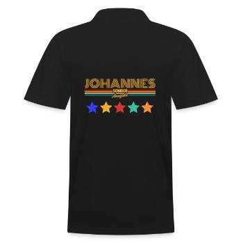 Johannes - Polo Homme - noir - Dos - Kai (181cm)