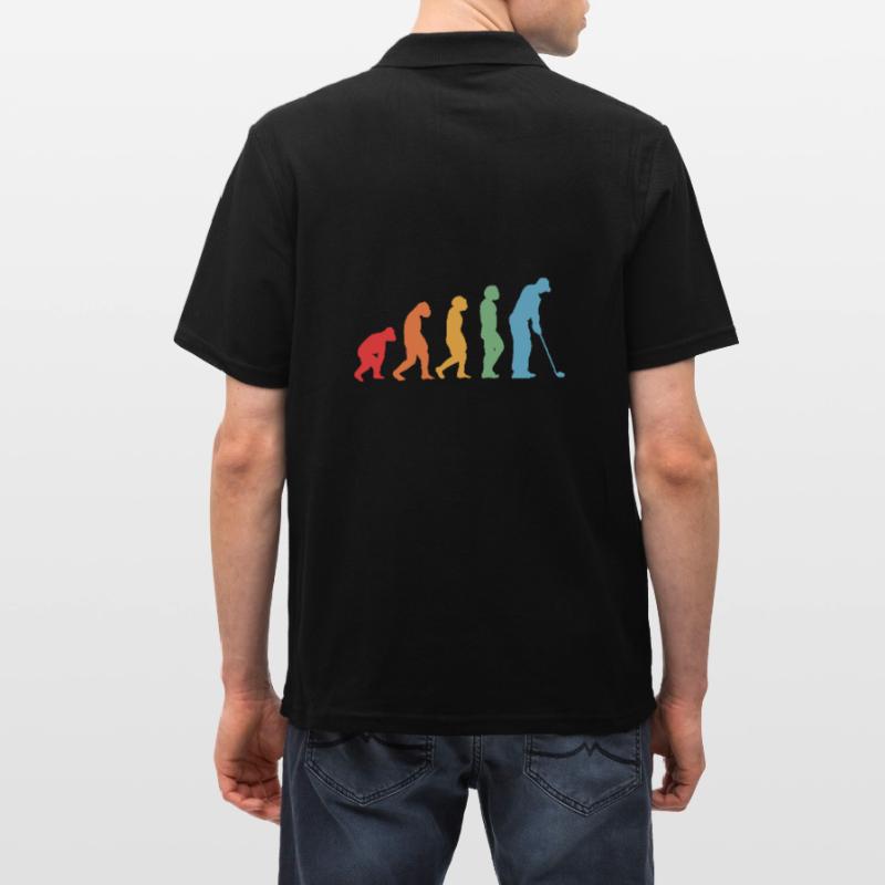 Golfer Evolution Golf Men's Polo Shirt