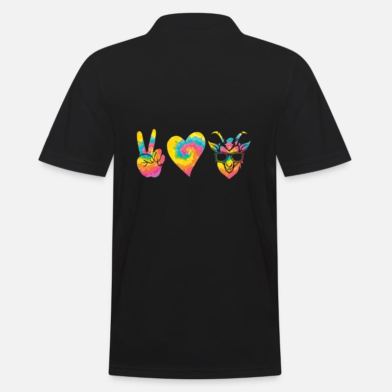 Ziegen - Männer Poloshirt - Schwarz