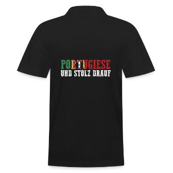 Portugal portugais - Polo Homme - noir - Dos - Kai (181cm)