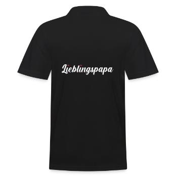 Père Meilleur Papa - Polo Homme - noir - Dos - Kai (181cm)