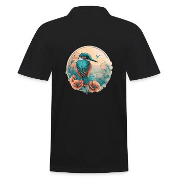 Kingfisher Bird Lovers - Polo Homme - noir - Dos - Kai (181cm)