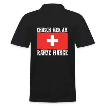 Suisse Papa Père Suisse - Polo Homme - noir - Dos - Kai (181cm)