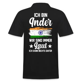 Indisch Indien Inder - Polo Homme - noir - Dos - Kai (181cm)