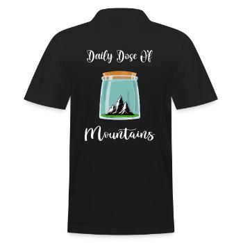 Randonnée en montagne Servus alpin Alpinisme Montagnes - Polo Homme - noir - Dos - Kai (181cm)