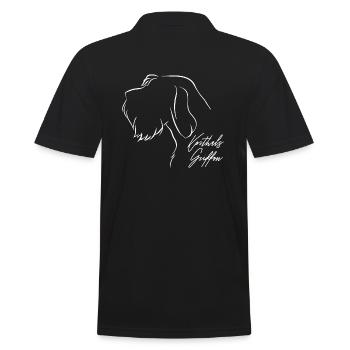 KORTHALS GRIFFON Profil Chiens de chasse Chien Wilsigns - Polo Homme - noir - Dos - Kai (181cm)