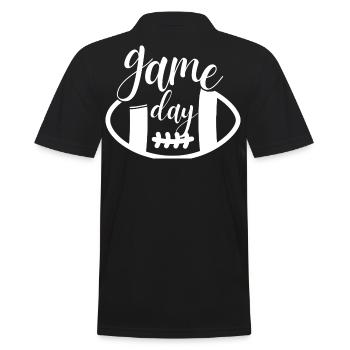 JOUR DE JEU - Polo Homme - noir - Dos - Kai (181cm)