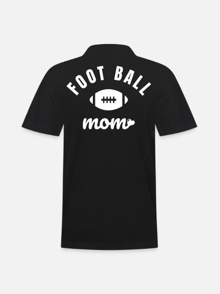 Fußball Mama - Männer Poloshirt - Schwarz