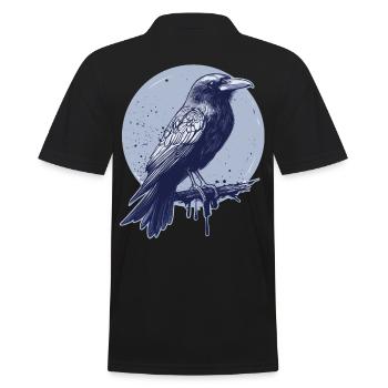 Corbeau corbeau - Polo Homme - noir - Dos - Kai (181cm)