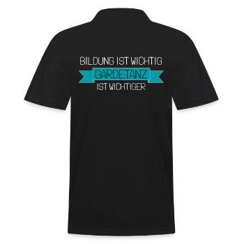 Gardetanz Fasching Karneval Schautanz Geschenk - Männer Poloshirt - Schwarz - Hinten - Kai (181cm)