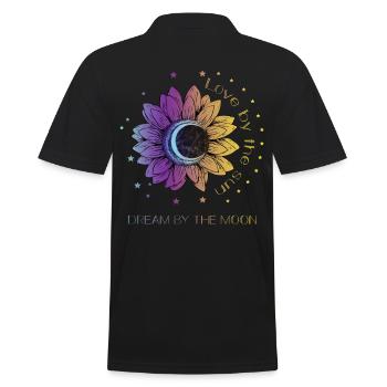 Boho Bohemian Cadeau spirituel - Polo Homme - noir - Dos - Kai (181cm)