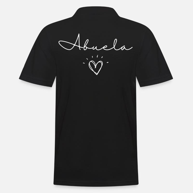 Abuela. Cadeau Abuela - Polo Homme - noir