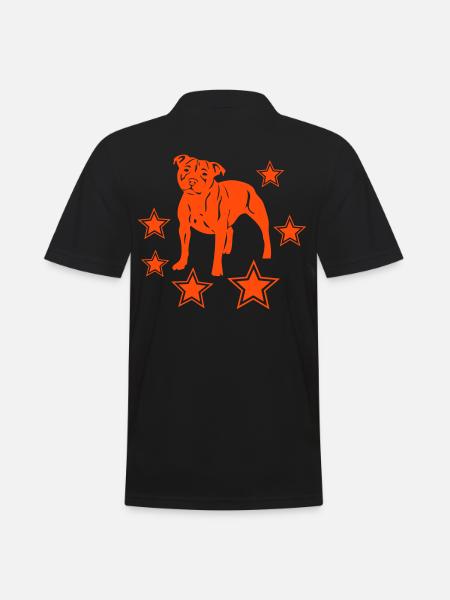 sbtstars111 - Men's Polo Shirt - black