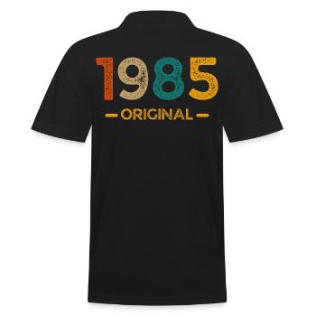 1985 Original - Polo Homme - noir - Dos - Kai (181cm)