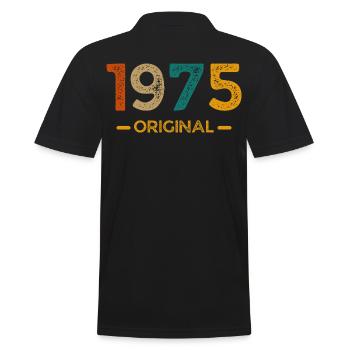 1975 Original - Polo Homme - noir - Dos - Kai (181cm)