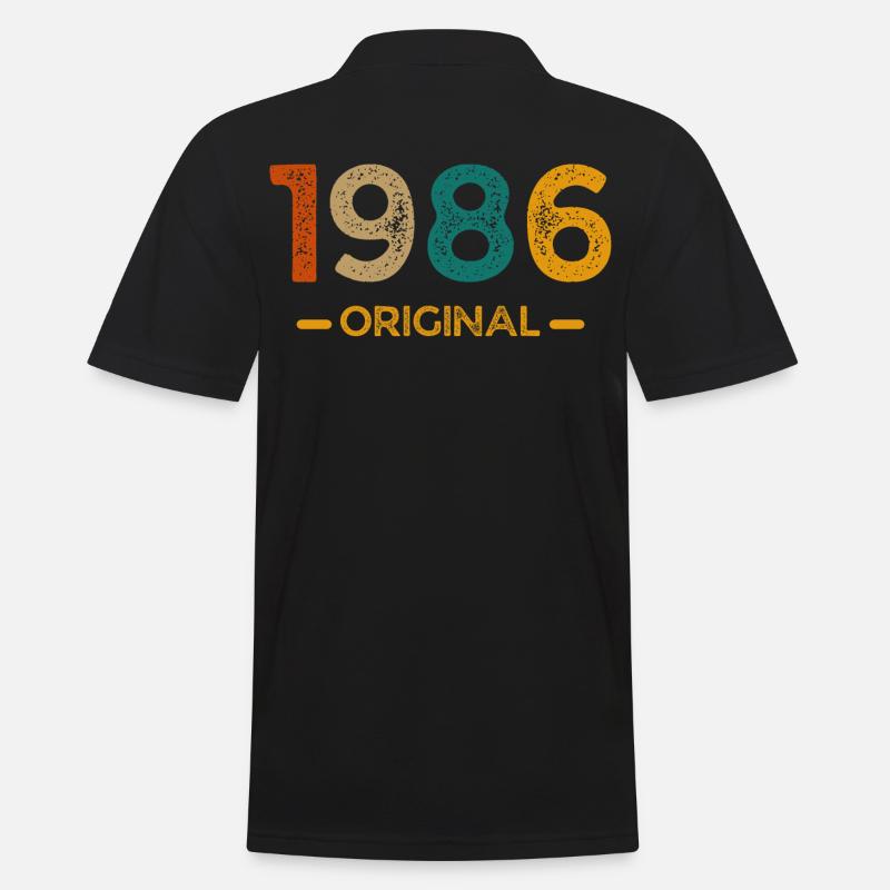 1982 Original - Polo Homme - noir