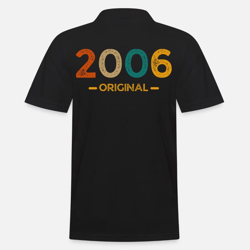 2006 Original - Männer Poloshirt - Schwarz