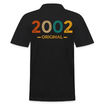 2002 original - Polo Homme - noir - Dos - Kai (181cm)
