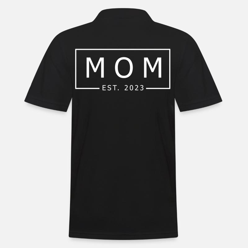 Mama 2023 - Männer Poloshirt - Schwarz