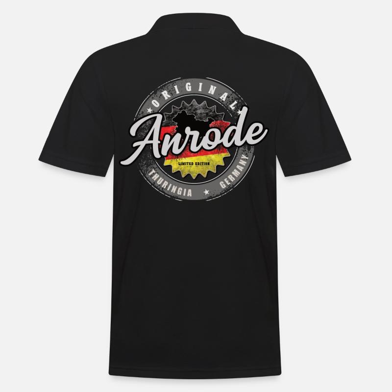Original Germany Thuringia Anrode - Men's Polo Shirt - black
