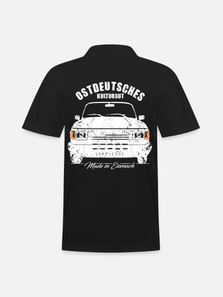 Wartburg 1.3 Classic - Ostdeutsches Kulturgut - Männer Poloshirt - Schwarz