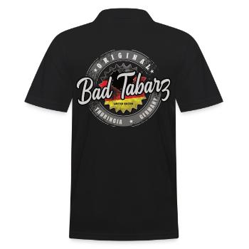 Original Germany Thüringen Bad Tabarz - Männer Poloshirt - Schwarz - Hinten - Kai (181cm)