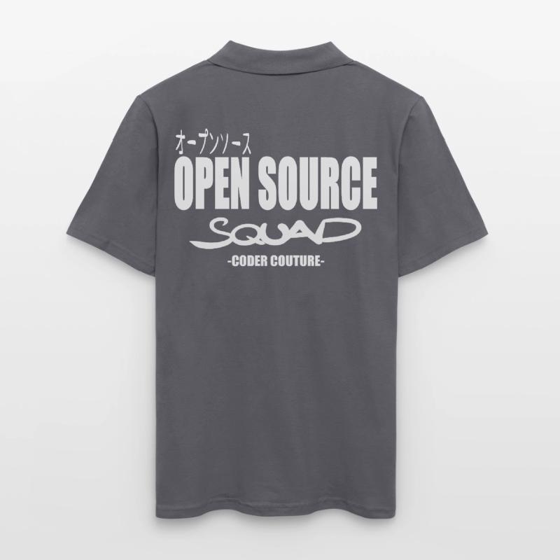 LUZILLION CODER COUTURE, PARTISAN DE L’OPEN SOURCE Polo Homme