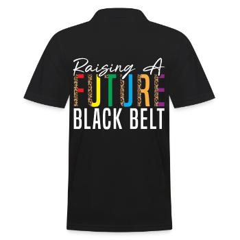 Taekwondo Principles Taekwon-Do Taekwondo Parent - Men's Polo Shirt - black - Back - Kai (181cm)