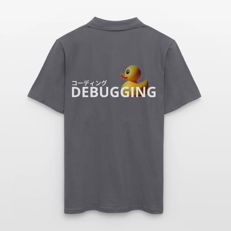 LUZILLION CODER COUTURE, DÉBOGAGE DE RUBBER DUCK Polo Homme