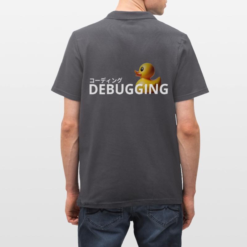 LUZILLION CODER COUTURE, DÉBOGAGE DE RUBBER DUCK Polo Homme