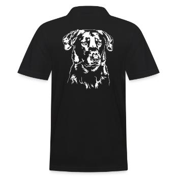 BEAUCERON Portrait de chien Chien Chien Wilsigns - Polo Homme - noir - Dos - Kai (181cm)
