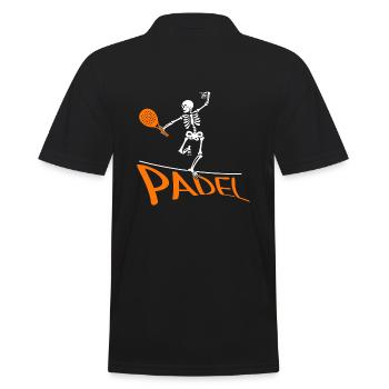 Padel Padeltennis Padeltennis-Halloween-Padel - Polo Homme - noir - Dos - Kai (181cm)