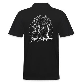 GIANT SCHNAUZER Wilsigns chien chien - Polo Homme - noir - Dos - Kai (181cm)