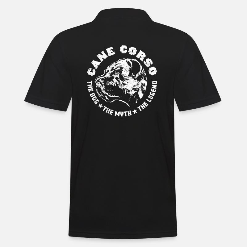 Cane Corso - Polo Homme - noir