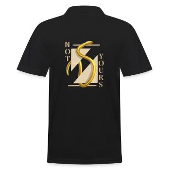 Le serpent d’or n’est pas à toi - Polo Homme - noir - Dos - Kai (181cm)