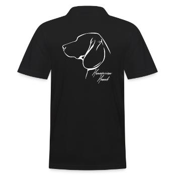 HANOVERIAN HOUND Profil Chiens Wilsigns - Polo Homme - noir - Dos - Kai (181cm)