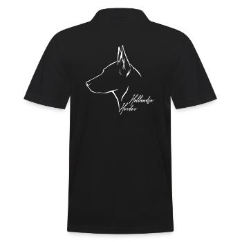 HOLLANDSE HERDER Profil Chiens Chiens Wilsigns - Polo Homme - noir - Dos - Kai (181cm)